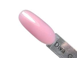 DIVA Gellak Rubber Basecoat Perfect Pink 15 ml