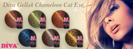 Diva Gellak Chameleon Cat Eye collectie 3 kleuren inclusief magneet