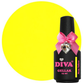 Diva Gellak Neon Yellow 15 ml