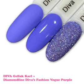 Diamondline Diva's Fashion Voque Purple