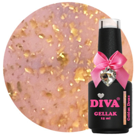 Diva Gellak Golden dress 15 ml