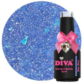 Diva Gel in a bottle Blue Wow 15 ML - HEMA FREE