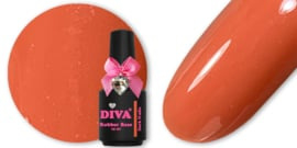 DIVA Gellak Rubber Base Coat Dark Nudie 15ml