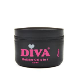 DIVA Builder Gel 3-in-1 CLEAR 15ml