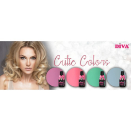Diva Gellak Cutie Colors Collection 15 ml + Diamondline Sweetie Colors Collection