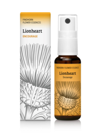 Findhorn Bloesemremedie 'Voice Confidence - Lionheart' pakketje