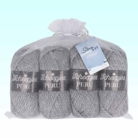 'Start to knit' pakket - Cowl grijs