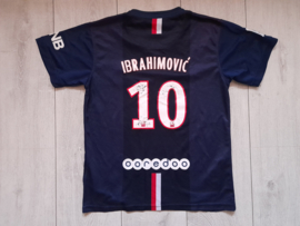 PSG home shirt 2014/2015 (Ibrahimovic, 10) (size 146/152), condition: worn