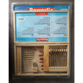 Wood and metalworking / drill set Powerfix (30 pieces)