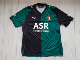 Feyenoord away shirt 2009 / 2010 (size L), condition: moderate