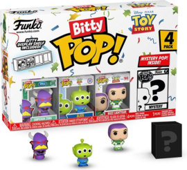Zurg, Alien, Buzz en mysterie verrassingsfiguurtje Bitty POP! Toy Story nieuw