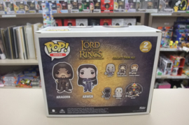 Aragorn & Arwen 2 pack POP! Movies The lord of the rings 2017 SDCC exclusive