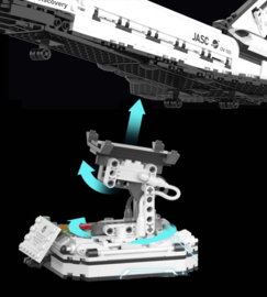 Space Shuttle Construction Kit Pop Series 950 pc nieuw