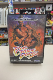 Mega Drive Two Crude Dudes (cib)