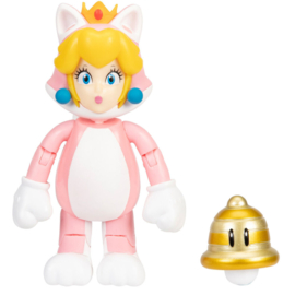 Cat Peach with Super Bell 10cm wave 28 super mario nieuw