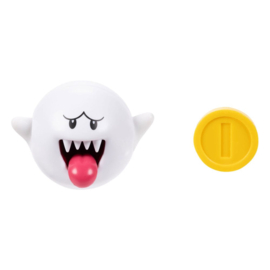 Boo with Coin 10cm wave 41 super mario nieuw