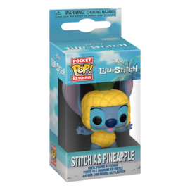 Stitch as Pineapple Pocket Pop! Keychain Disney nieuw