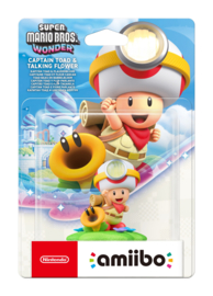 Amiibo Captain Toad + Talking Flower nieuw