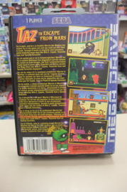 Mega Drive Taz in Escape From Mars (cib)