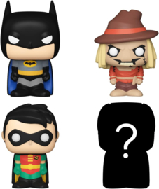 Batman, Robin, Scarecrow en mysterie verassingsfiguurtje Bitty POP! DC nieuw