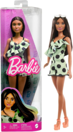 Pop in romper met stippen 28 cm Barbie Fashionistas nieuw