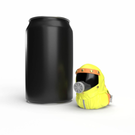 Marty Radiation Suit 5 cm tubbz  Back To The Future nieuw