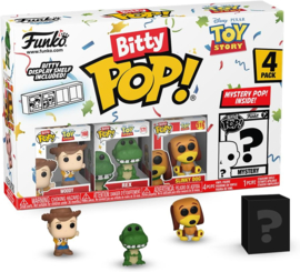 Woody, Rex, Slinky Dog en mysterie verrassingsfiguurtje Bitty POP! Toy Story nieuw