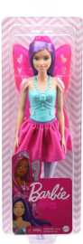 Feeënpop met paars haar 28 cm Barbie Dreamtopia nieuw