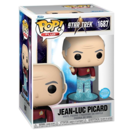 Jean-Luc Picard transporter Glitter 1687 POP! Television Pop! Plus Star Trek nieuw