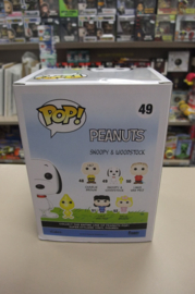 Snoopy & Woodstock Flocked 49 POP! Animation Peanuts