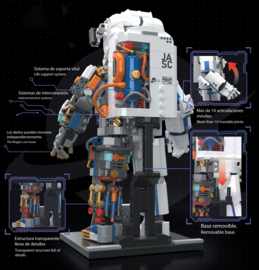 Astronaut Building Set Pop Series 900 pc nieuw