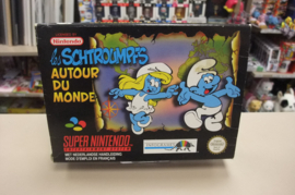 SNES De Smurfen Verkennen de Wereld (cib) FAH