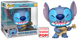 Stitch met Ukelele 1419 POP! Disney nieuw jumbo 25cm