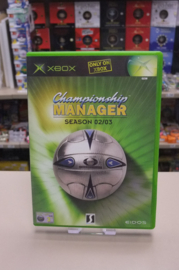 Xbox Championship Manager -  Seaons 02/03 (cib)