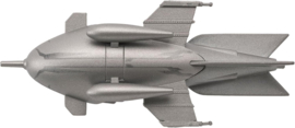 Captain Proton's Rocket Ship 12cm star trek nieuw