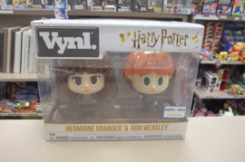 Hermione Granger & Ron Weasley (broken wand) Vynl Harry Potter Funko Barnes & Noble Exclusive