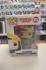 Eleven yellow outift 854 POP! Television Stranger Things special edition