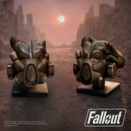 Fallout Helmet X-01 miniature replica 10 cm Fallout nieuw