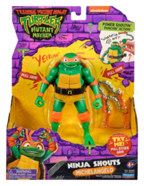 Michelangelo Ninja Shouts action figure Teenage Mutant Ninja Turtles nieuw