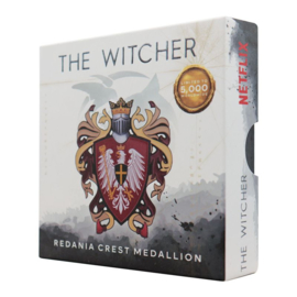 Redania Crest  Limited Edition Medaillon The Witcher nieuw