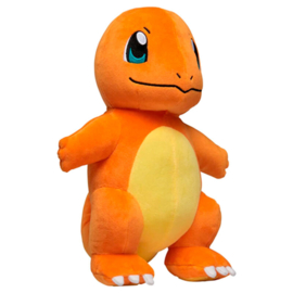 Charmander staand, nieuw, pluche, 26cm