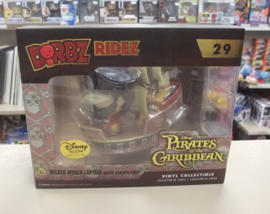 Wicked Wench Captain with Pirate Ship 29 Dorbz Ridez Disney
