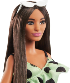 Pop in romper met stippen 28 cm Barbie Fashionistas nieuw
