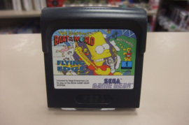 Game Gear The Simpsons: Bart vs the World (cib)