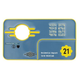 FALLOUT NEW VEGAS  Vault 21  Key Replica Limited Edition nieuw