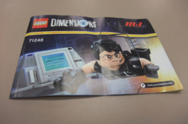 Lego 71248  Mission Impossible Level Pack Dimensions compleet kreuken in doosje