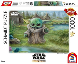 Child's Play Thomas Kinkade puzzel 1000 stukjes Star Wars Mandalorian Schmidt nieuw