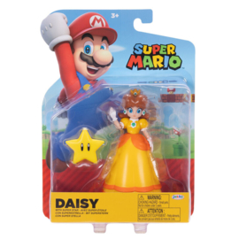 Daisy with Super Star 10cm wave 38 super mario nieuw