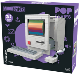 1984 Computer Construction Kit Pop Series 274 pc nieuw