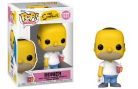 Homer with Krusty Burger 1737 Pop! Television The Simpsons nieuw